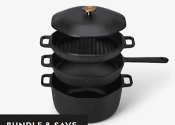 Bespokepost Website Review: Simplifies Shopping for the Perfect Kitchen Essential, 4 in 1 Cast Iron Stack